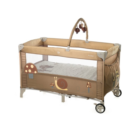 Mobilier si Lenjerie - Patut pliant, Jane, Duo Level, Cu roti, Cu arcada cu jucarii, Geanta de transport, Cu doua nivele, Conform standardelor europene EN 716-1:2017+AC:2019EN 16890:2017 + A1:2021, Sesame