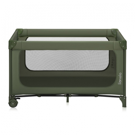 Patut pliant, Lionelo, Jasmin Easy Fold, Pana la 15 kg, Usor de pliat, Cu doua nivele, Cu saltea ergonomica T25, Cu intrare laterala cu fermoar, 2 roti cu frana, 123 x 67 cm, Conform cu EN 716, 0-36 l [7]