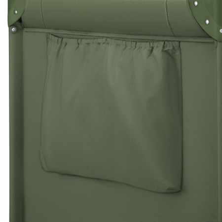 Patut pliant, Lionelo, Jasmin Easy Fold, Pana la 15 kg, Usor de pliat, Cu doua nivele, Cu saltea ergonomica T25, Cu intrare laterala cu fermoar, 2 roti cu frana, 123 x 67 cm, Conform cu EN 716, 0-36 l [12]