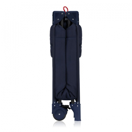 Patut pliant, Lionelo, Jasmin Easy Fold, Pana la 15 kg, Usor de pliat, Cu doua nivele, Cu saltea ergonomica T25, Cu intrare laterala cu fermoar, 2 roti cu frana, 123 x 67 cm, Conform cu EN 716, 0-36 l [13]