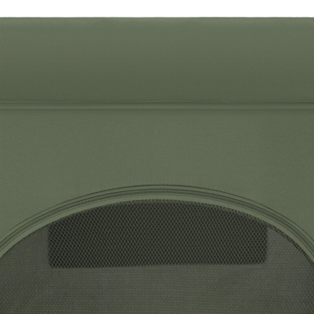 Patut pliant, Lionelo, Jasmin Easy Fold, Pana la 15 kg, Usor de pliat, Cu doua nivele, Cu saltea ergonomica T25, Cu intrare laterala cu fermoar, 2 roti cu frana, 123 x 67 cm, Conform cu EN 716, 0-36 l [9]