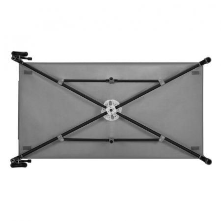 Patut pliant, Lionelo, Jasmin Easy Fold, Pana la 15 kg, Usor de pliat, Cu doua nivele, Cu saltea ergonomica T25, Cu intrare laterala cu fermoar, 2 roti cu frana, 123 x 67 cm, Conform cu EN 716, 0-36 l [14]