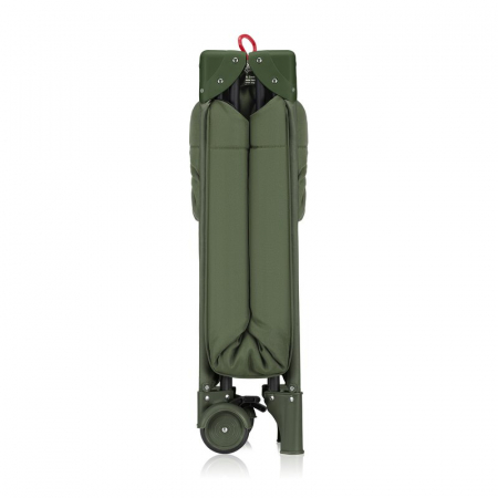 Patut pliant, Lionelo, Jasmin Easy Fold, Pana la 15 kg, Usor de pliat, Cu doua nivele, Cu saltea ergonomica T25, Cu intrare laterala cu fermoar, 2 roti cu frana, 123 x 67 cm, Conform cu EN 716, 0-36 l [15]