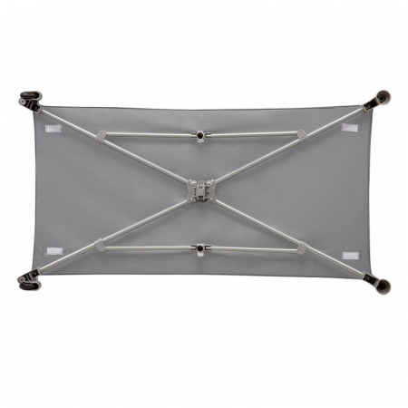 Patut pliant, Lionelo, Stefi, Cu un nivel, Cu intrare laterala cu fermoar, 2 roti, 120x60 cm, Conform cu standardul european de securitate EN 716, Grey [9]