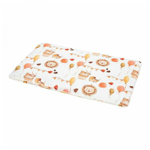 Mobilier si Lenjerie - Perna clasica de dormit, Bocioland, Pentru bebelusi si copii, Din bambus, 27x36 cm, Lion