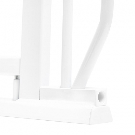 Poarta de siguranta, Lionelo, Truus Slim Led, Prin presiune, Cu lumina Led cu senzor, 105 cm, Conform cu standardul european de securitate EN1930, Alb [9]