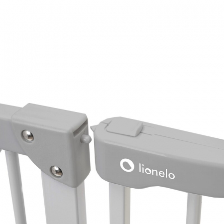 Poarta de siguranta, Lionelo, Truus Slim, Prin presiune, 105 cm, Conform cu standardul european de securitate EN1930, Gri [8]