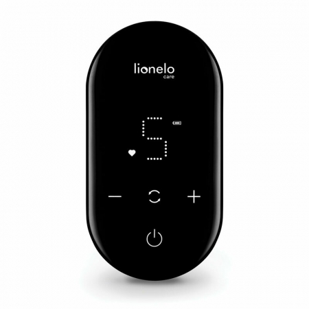 Pompa dubla de san, Lionelo, Electrica, Cu 9 nivele de aspiratie, 5 moduri de masaj, Afisaj LED, Imita suptul natural al copilului, Functionare pana la 90 min, Silentioasa, Fara BPA, Include 2 recipie [24]