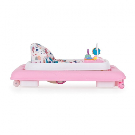 Premergator, Feedo, Pliabil, Cu panou de joaca inclus, Cu inaltime reglabila in 3 pozitii, Cu sistem de franare, Dezvolta abilitatile motorii si senzoriale, Greutate maxima suportata 12 kg, 6 luni+, P [3]