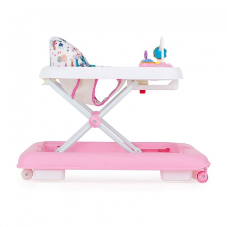 Premergator, Feedo, Pliabil, Cu panou de joaca inclus, Cu inaltime reglabila in 3 pozitii, Cu sistem de franare, Dezvolta abilitatile motorii si senzoriale, Greutate maxima suportata 12 kg, 6 luni+, P [4]