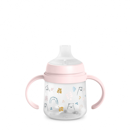 Prima cană cu muștiuc din silicon Suavinex Bears 150 ml [1]