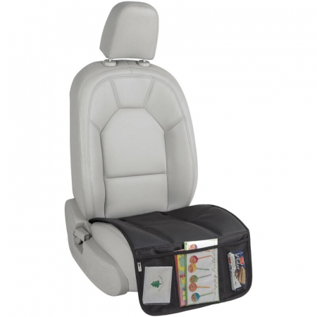 Protectie scaun auto, FreeON, Bancheta si spatar, Cu organizator, 3 in 1, Dimensiune 123x48.5 cm, Negru [3]