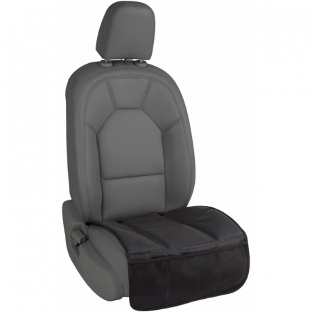 Protectie scaun auto, FreeON, Bancheta si spatar, Cu organizator, 3 in 1, Dimensiune 123x48.5 cm, Negru [11]