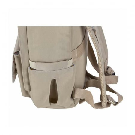Rucsac pentru mamici, FreeON, Style, Impermeabil, Cu multiple buzunare, Bine compartimentat, Cu prindere universala de carucior, 28x28x12 cm, Grey/Beige [3]