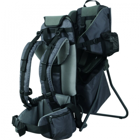 Rucsac pentru transportul copiilor, FreeON, Mount, Cu acoperis, Cu multiple compartimente, 87.5 x 38 x 77 cm, Conform cu standardul european de securitate EN 13209-1:2022, Grey [12]