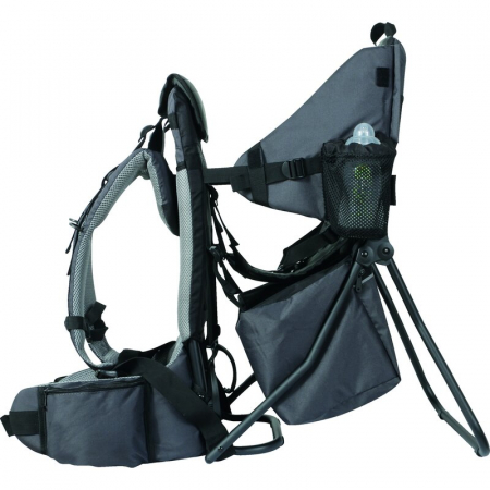 Rucsac pentru transportul copiilor, FreeON, Mount, Cu acoperis, Cu multiple compartimente, 87.5 x 38 x 77 cm, Conform cu standardul european de securitate EN 13209-1:2022, Grey [15]
