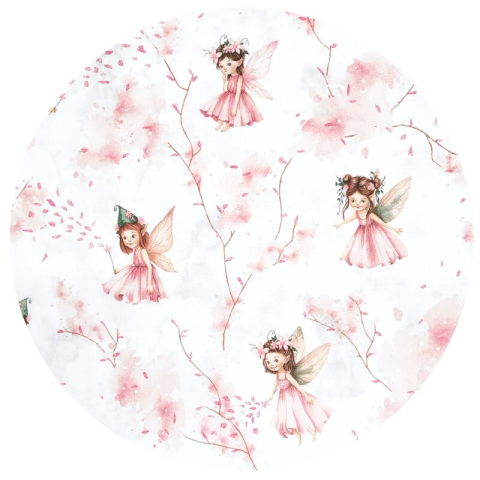 Sac de dormit, MimiNu, Pentru bebelusi, De iarna, Din bumbac certificat Oeko Tex Standard 100, Cu fermoar, 70 cm, 0 - 6 luni, 2.5 Tog, Fairy Pink [1]