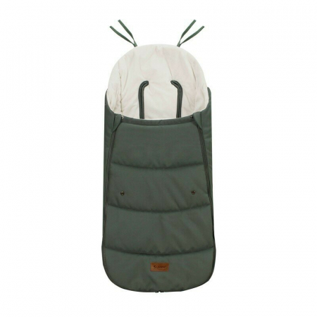 Transport si Relaxare - Sac de iarna, Jane, Dart, Pentru carucior, Universal, 13 x 45 x 93 cm, Material exterior hidrofug, Botanic