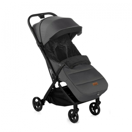 Sac de iarna, Jane, Dart, Pentru carucior, Universal, 13 x 45 x 93 cm, Material exterior hidrofug, Coal [4]