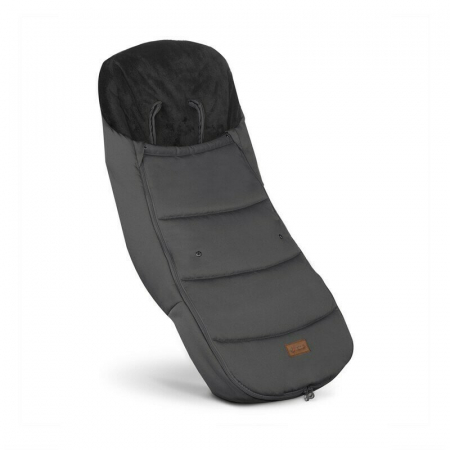 Sac de iarna, Jane, Dart, Pentru carucior, Universal, 13 x 45 x 93 cm, Material exterior hidrofug, Coal [3]