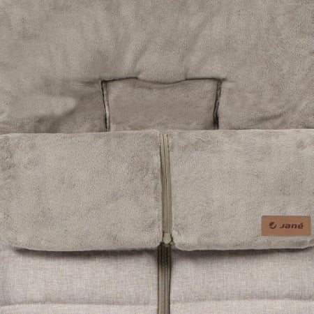 Sac de iarna, Jane, Nest, Pentru carucior, Universal, 95 x 46 cm, Material interior din fleece, Sesame [3]