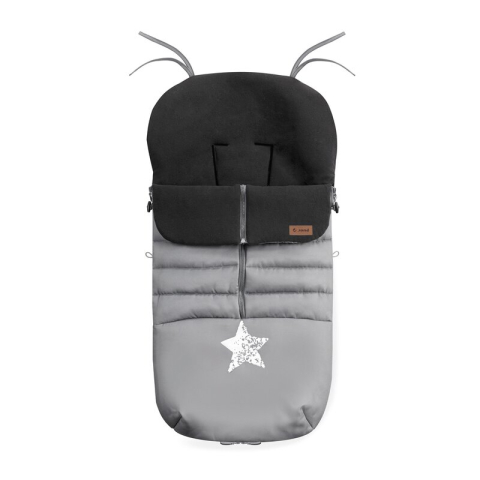 Accesorii pentru Transport - Sac de iarna, Jane, Nest, Pentru carucior, Universal, 95 x 46 cm, Material interior din fleece, Shadow
