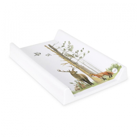 Saltea de infasat, Ceba Baby, Basic, 50x70 cm, Atasabila la patut, Fara BPA, 0 luni+, Woodland [1]