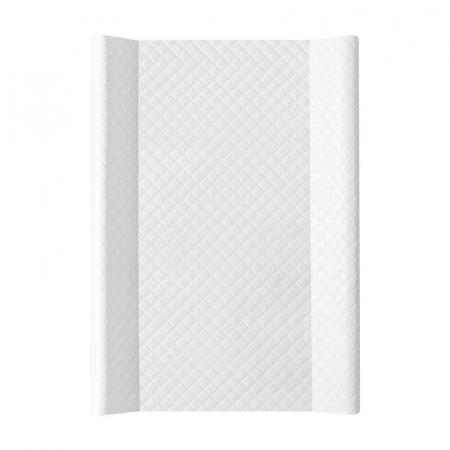 Mobilier si Lenjerie - Saltea de infasat, Ceba Baby, Confort, 50x70 cm, Atasabila la patut, Fara BPA, 0 luni+, Caro White