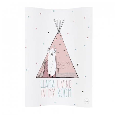 Mobilier si Lenjerie - Saltea de infasat, Ceba Baby, Cosy, Moale, 50 x 70 cm, 0-12 luni, Lolly Polly Lama