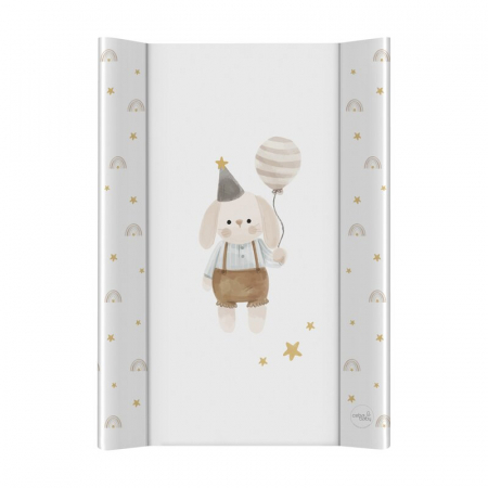 Mobilier si Lenjerie - Saltea de infasat, Ceba Baby, Ultra Light, 50x70 cm, Atasabila la patut, Fara BPA, 0 luni+, Birthday Bunny
