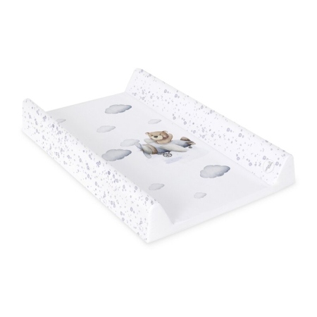 Saltea de infasat, Ceba Baby, Ultra Light, 50x70 cm, Atasabila la patut, Fara BPA, 0 luni+, Pilot Bear [1]