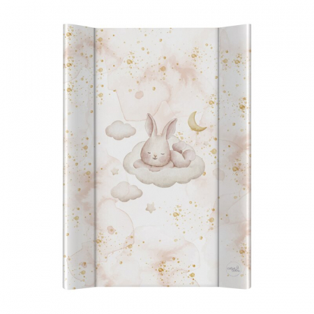 Mobilier si Lenjerie - Saltea de infasat, Ceba Baby, Ultra Light, 50x70 cm, Atasabila la patut, Fara BPA, 0 luni+, Sleepy Bunny