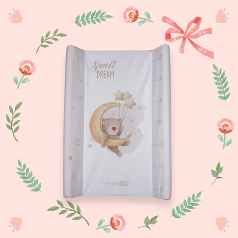 Saltea de infasat, FreeON, cu taliometru, Soft, 70 x 50 cm, Sweet Dream [2]