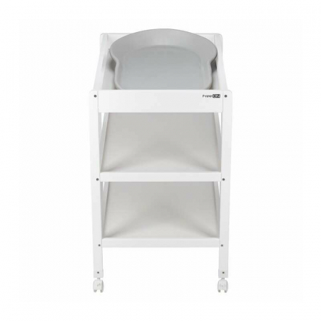 Saltea de infasat, FreeON, Prestige, Moale, Utilizabila si fara husa, Design ergonomic, Spuma PU, 70x44.5x11 cm, Fara BPA, 0 luni+, Grey [3]