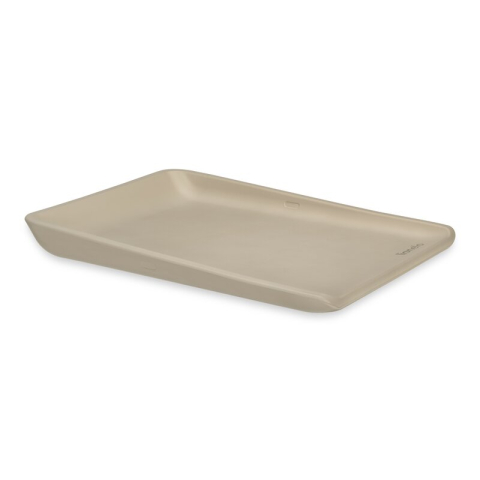 Saltea de infasat, Lionelo, Megs, Moale, Utilizabil si fara husa, Impermeabila, Design ergonomic, 70x49 cm, Fara BPA, Conform cu standardul de securitate EN71-3, 0 luni+, Bej [5]