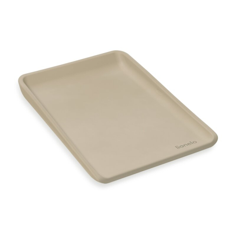 Mobilier si Lenjerie - Saltea de infasat, Lionelo, Megs, Moale, Utilizabil si fara husa, Impermeabila, Design ergonomic, 70x49 cm, Fara BPA, Conform cu standardul de securitate EN71-3, 0 luni+, Bej