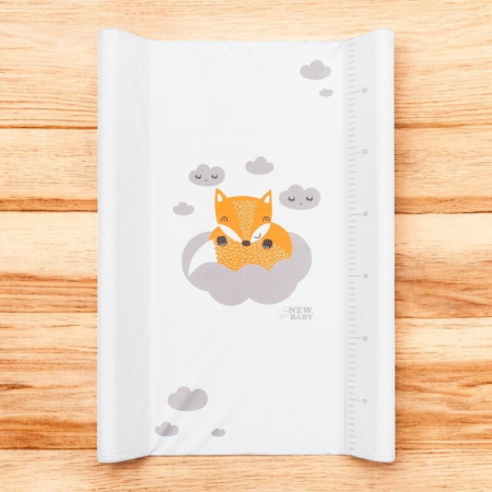 Saltea de infasat, New Baby, 50x70, Atasabila la patut, Cu taliometru, Fara substante nocive, 0 luni+, Fox [1]