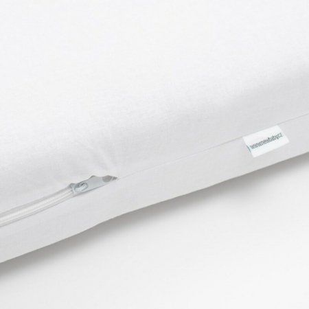 Saltea patut, New Baby, Standard, Din spuma poliuretanica, Cu husa detasabila, Din bumbac, 120x60x6 cm, Alb [1]