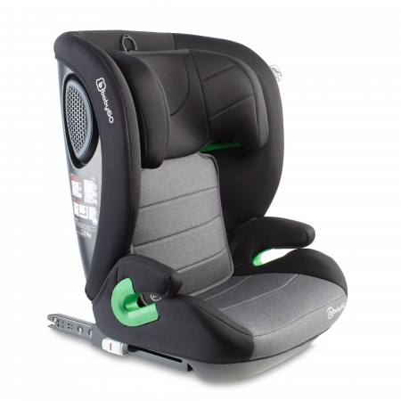 Transport si Relaxare - BabyGo - Scaun auto SafeChild2  Grey, 100-150 cm, certificat R129