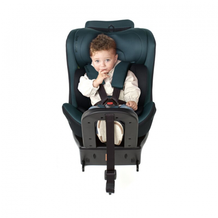 Scaun auto, Be Cool, Easy I-Size, Rotire 360 grade, 40 - 150 cm, 0 - 36 kg, Cu Isofix si Centura Top Tether, Conform cu standardul european de securitate ECE R129, Be Petrol [15]