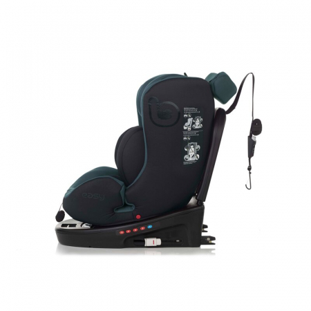 Scaun auto, Be Cool, Easy I-Size, Rotire 360 grade, 40 - 150 cm, 0 - 36 kg, Cu Isofix si Centura Top Tether, Conform cu standardul european de securitate ECE R129, Be Petrol [17]