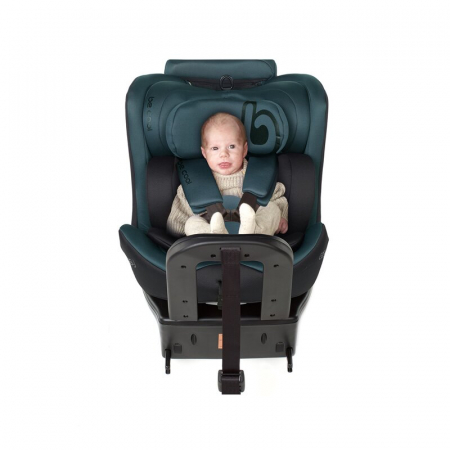 Scaun auto, Be Cool, Easy I-Size, Rotire 360 grade, 40 - 150 cm, 0 - 36 kg, Cu Isofix si Centura Top Tether, Conform cu standardul european de securitate ECE R129, Be Petrol [7]