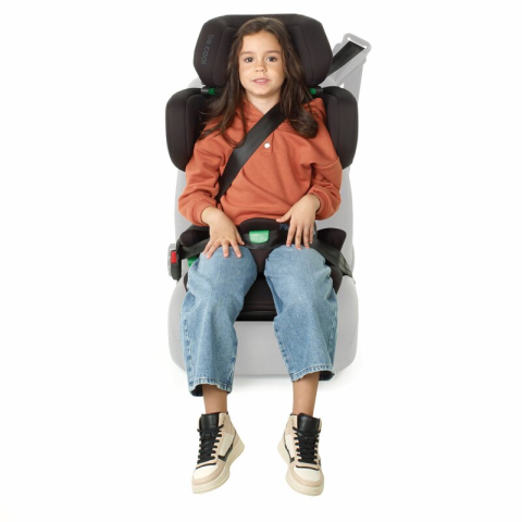 Scaun auto, Be Cool, Foldy, I-Size, Cu sistem isofix, Pliabil, 100-150 cm, 4-12 ani, Conform cu standardul european de securitate ECE R129, Antracit [4]
