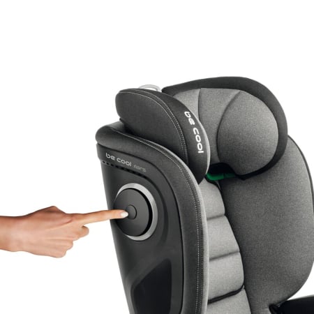 Scaun auto, Be Cool, Mars, I-Size, 100-150 cm, 4-12 ani, Cu isofix, Protectie superioara in caz de impact lateral - SPS, Cu tetiera reglabila, Conform cu standardul european de securitate ECE R129, Be [7]