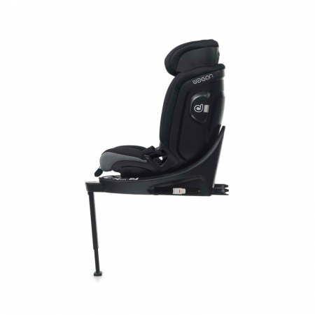 Scaun auto, Be Cool, Wagon I-Size, Rotire 360 grade, 40 - 150 cm, 0 - 36 kg, Cu Isofix si picior stabilizator, Cu protectie laterala de siguranta, Conform cu standardul european de securitate ECE R129 [17]