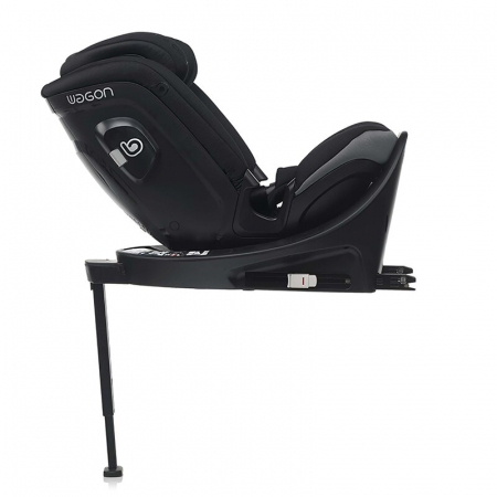 Scaun auto, Be Cool, Wagon I-Size, Rotire 360 grade, 40 - 150 cm, 0 - 36 kg, Cu Isofix si picior stabilizator, Cu protectie laterala de siguranta, Conform cu standardul european de securitate ECE R129 [15]