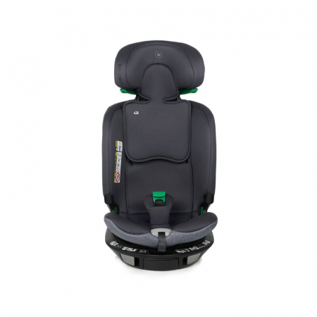 Scaun auto, Be Cool, Wagon I-Size, Rotire 360 grade, 40 - 150 cm, 0 - 36 kg, Cu Isofix si picior stabilizator, Cu protectie laterala de siguranta, Conform cu standardul european de securitate ECE R129 [2]