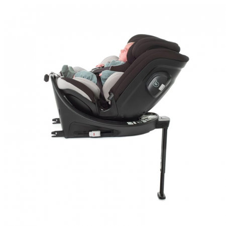 Scaun auto, Be Cool, Wagon I-Size, Rotire 360 grade, 40 - 150 cm, 0 - 36 kg, Cu Isofix si picior stabilizator, Cu protectie laterala de siguranta, Conform cu standardul european de securitate ECE R129 [7]