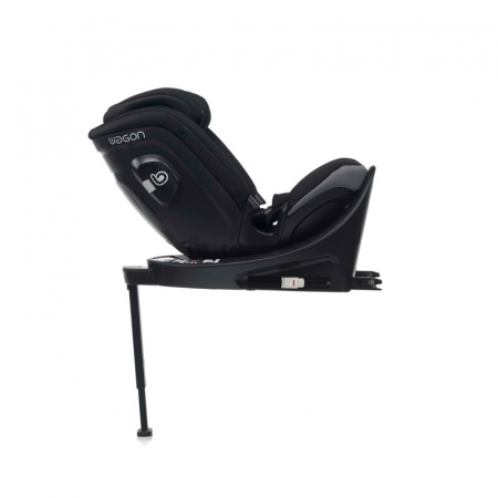 Scaun auto, Be Cool, Wagon I-Size, Rotire 360 grade, 40 - 150 cm, 0 - 36 kg, Cu Isofix si picior stabilizator, Cu protectie laterala de siguranta, Conform cu standardul european de securitate ECE R129 [19]