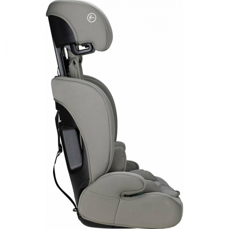 Scaun auto, FreeON, Uran, Pentru copii, I-Size, 76 - 150 cm/ 1 - 12 ani, Cu tetiera reglabila in 14 pozitii, Conform cu standardul european de securitate ECE R129, Khaki Grey [5]